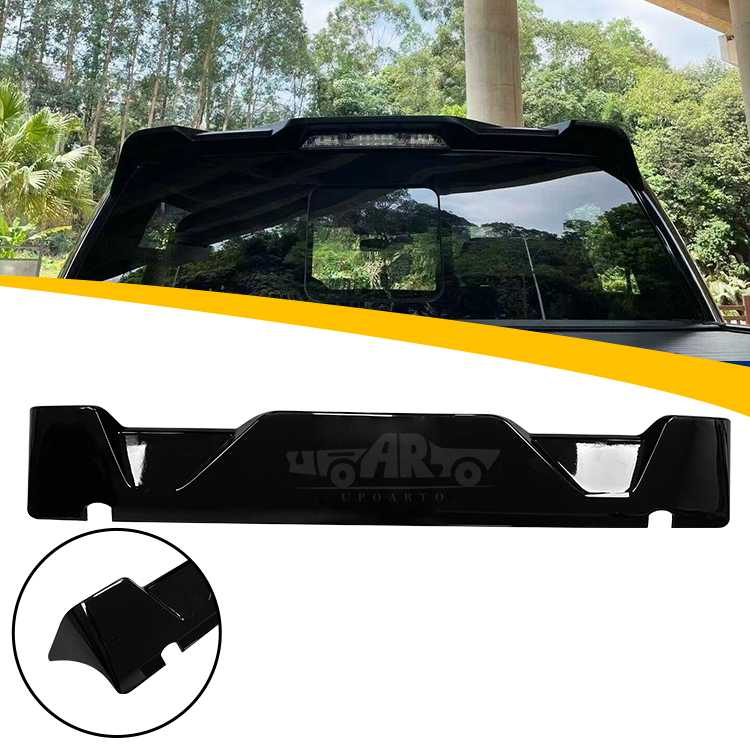 thumbnail image 2 of Ford OEM Style Tailgate Spoiler For F-150 2021-2025 – Black ABS, Scuff-Resistant, 3M Tape 2 of 4