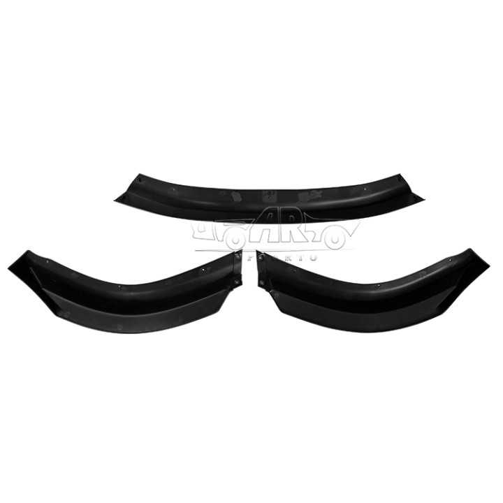 VW Polo 2002-2009 3 Parts Injection Molding Front Bumper Lip Splitter