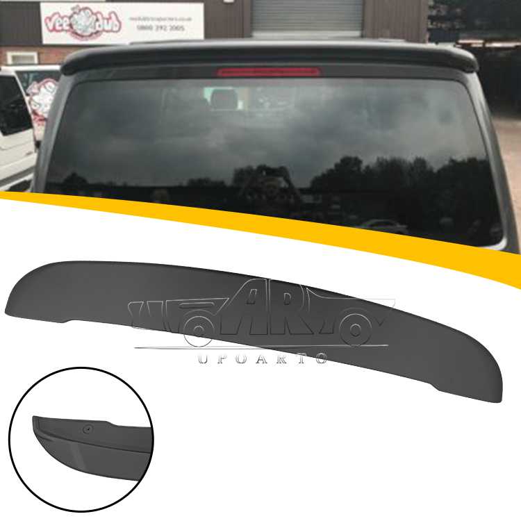 Rear Roof Spoiler Tailgate Wing For Volkswagen VW T6 Multivan