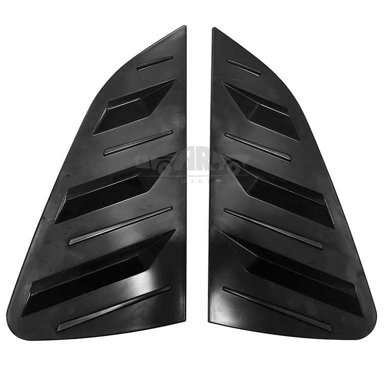 back window louver trim