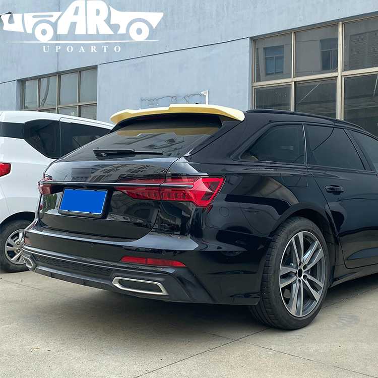 a6 c8 roof spoiler
