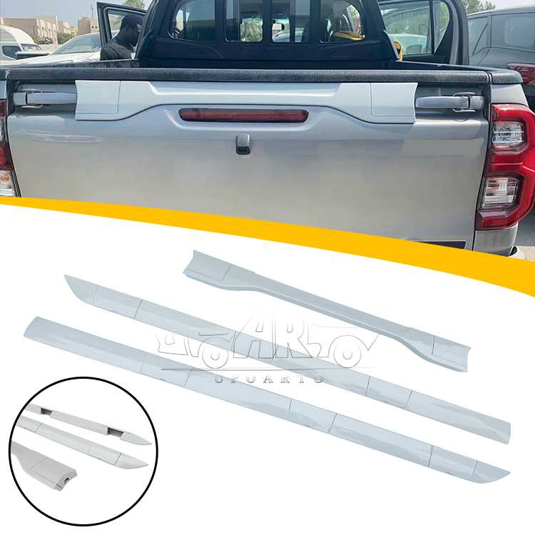 Toyota Hilux Revo Pickup 2015+ Rear Side Bed Hook Cover Trims