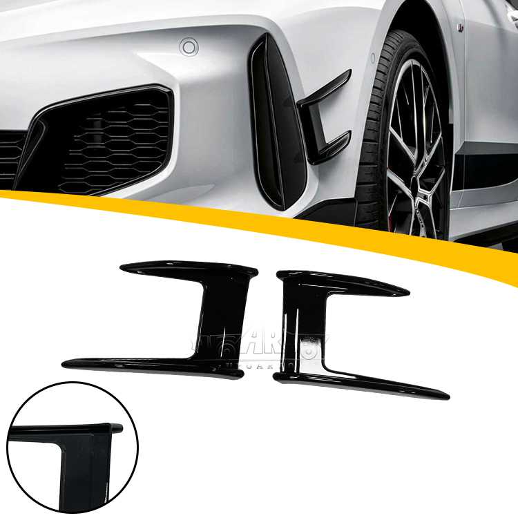 BMW 1 Series F40 Hatchback MP Style Front Wind Knife Canards