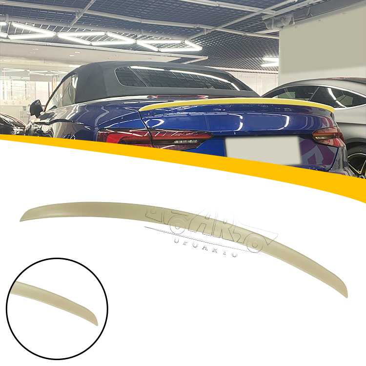 Audi A5 Cabriolet 2 Door Car Rear Trunk Spoiler 2017+