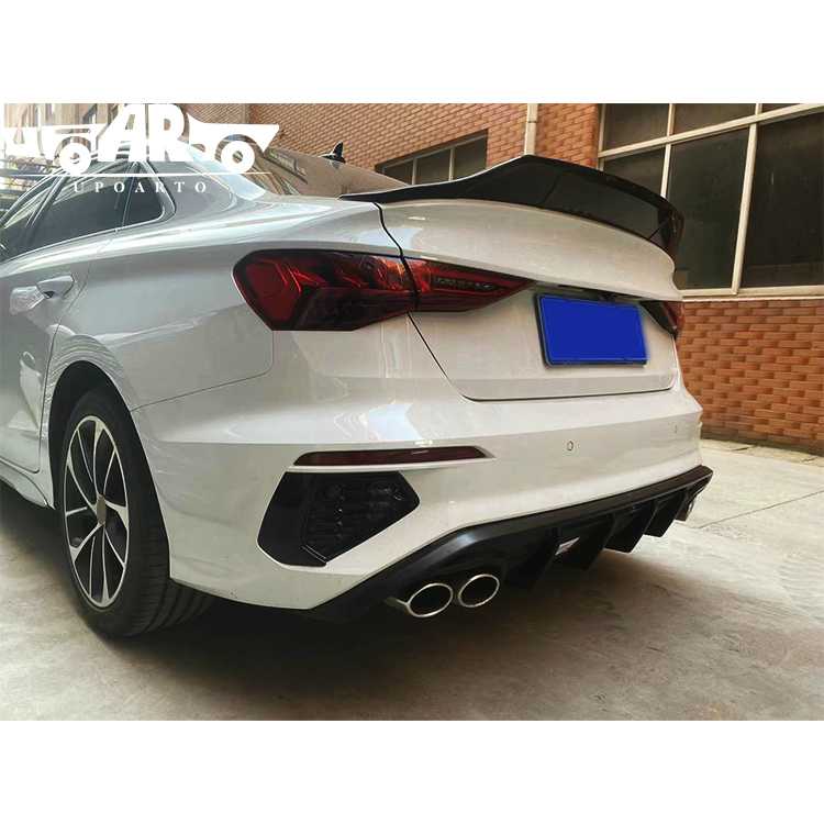 audi s3 sedan rear diffuser
