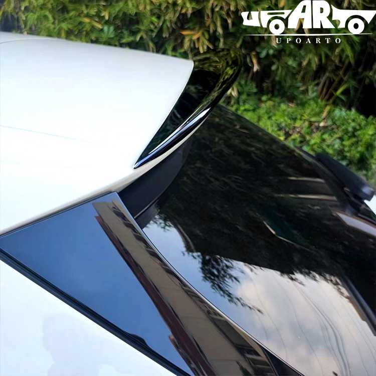 benz cla roof spoiler