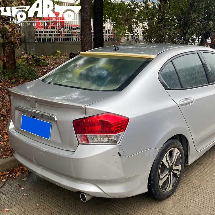honda city carbon fiber spoiler