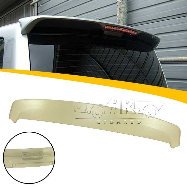 Hyundai H1 Rear Roof Spoiler With LED Stop Light No Mirror Hole