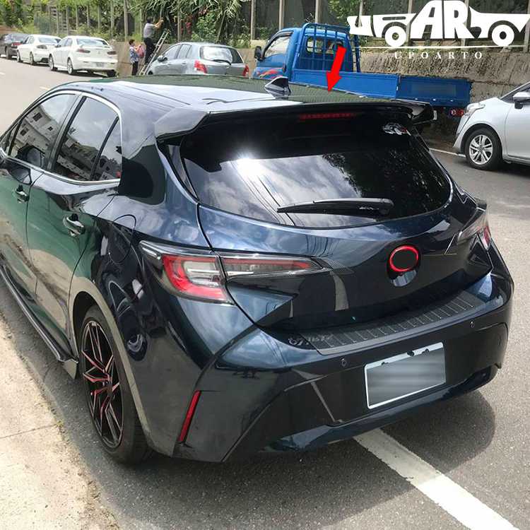 toyota corolla 2020 rear roof spoiler