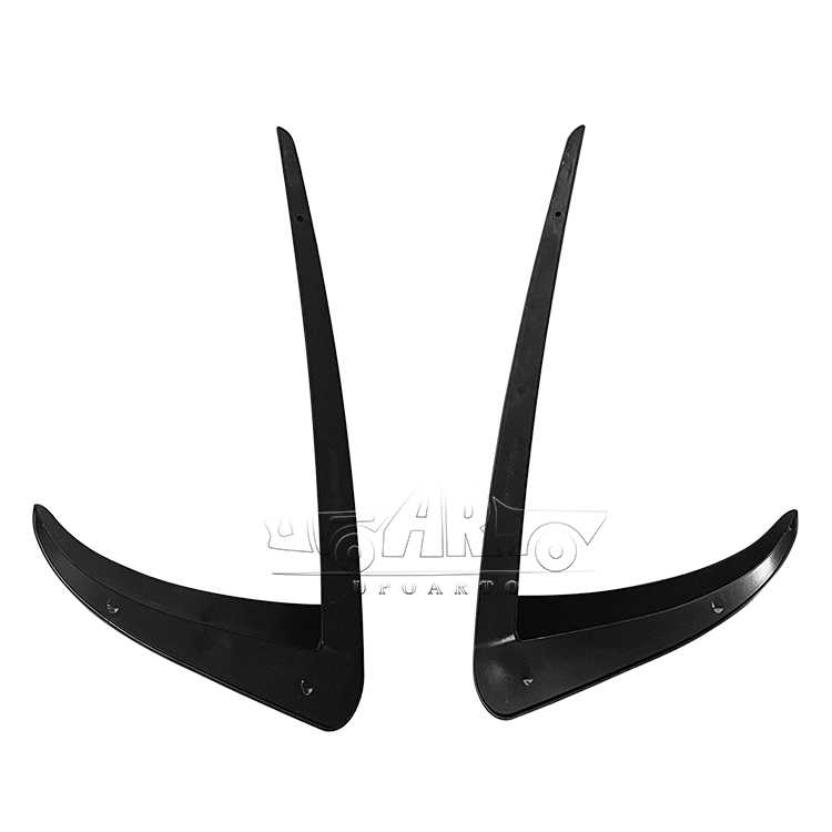 tesla model 3 fog light trim carbon fiber