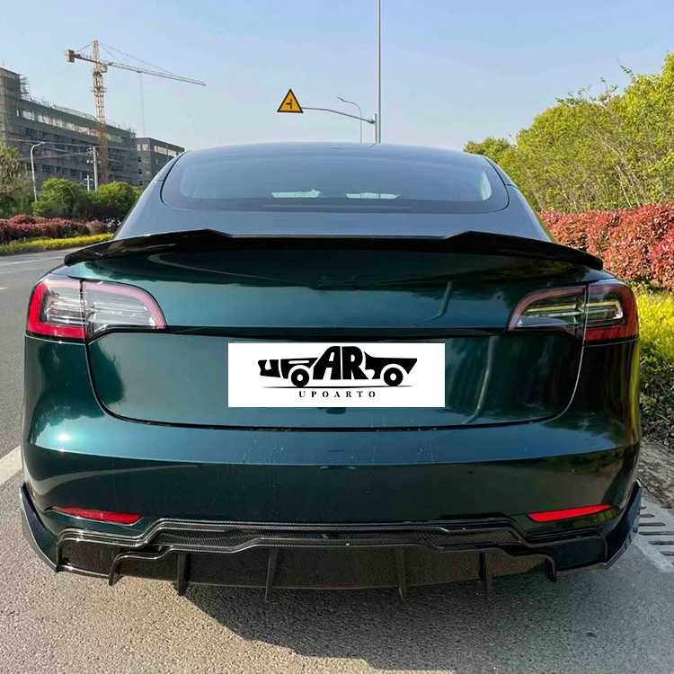tesla model 3 back lip