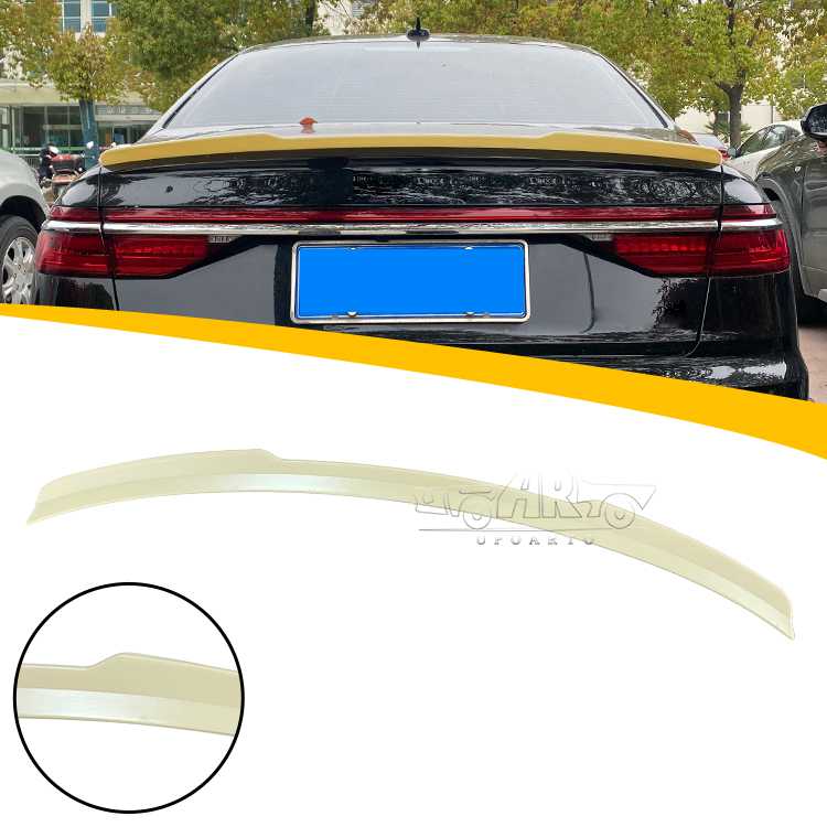 Audi A8 D5 Rear Lip Car Spoiler 2018-2022