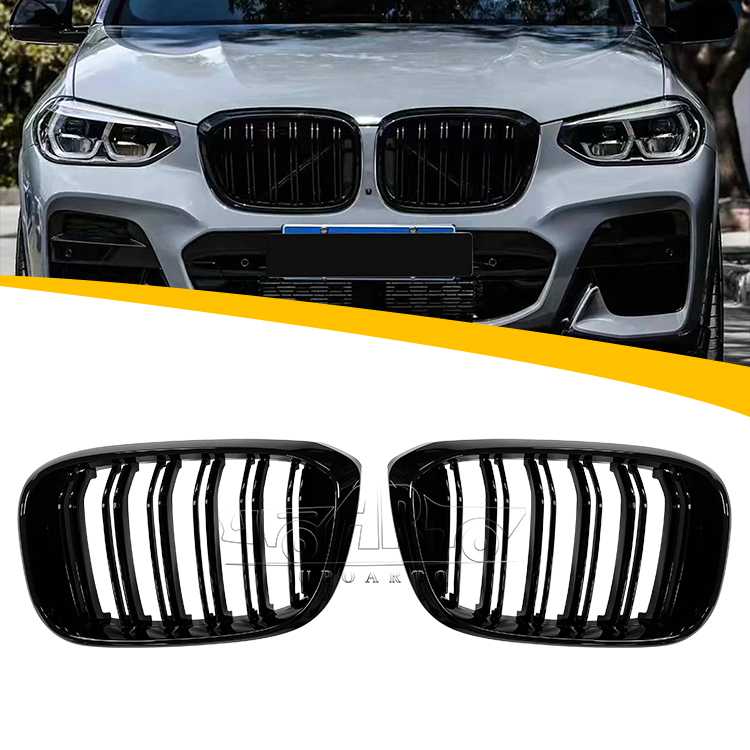 2018-2021 BMW X3 G01 Double Slats Front Kidney Grille Cover