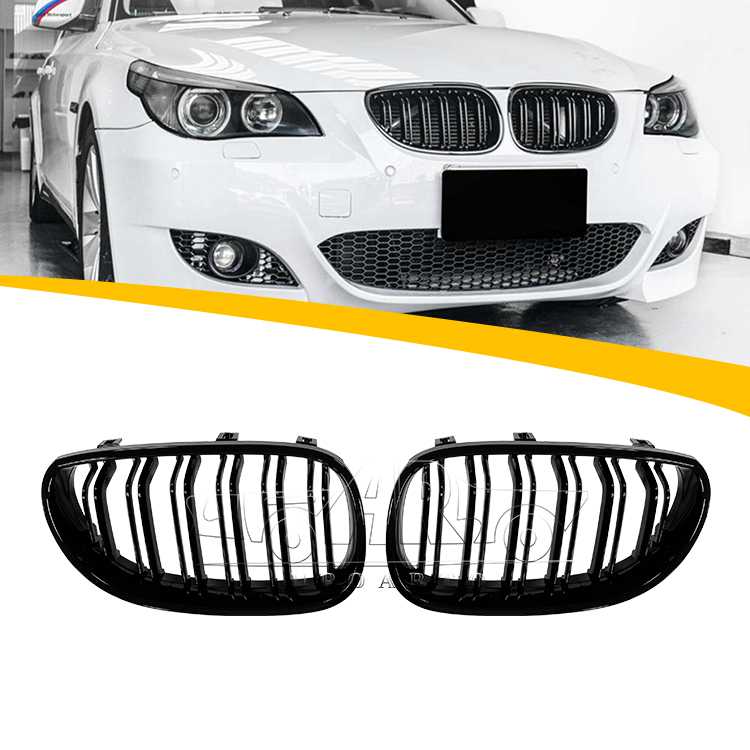 Front Kidney Grille Trim For BMW 5 Series E60 2004-2010