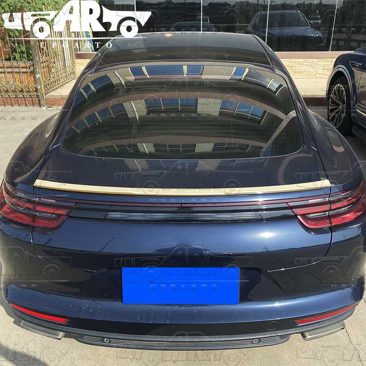 porsche panamera rear spoiler
