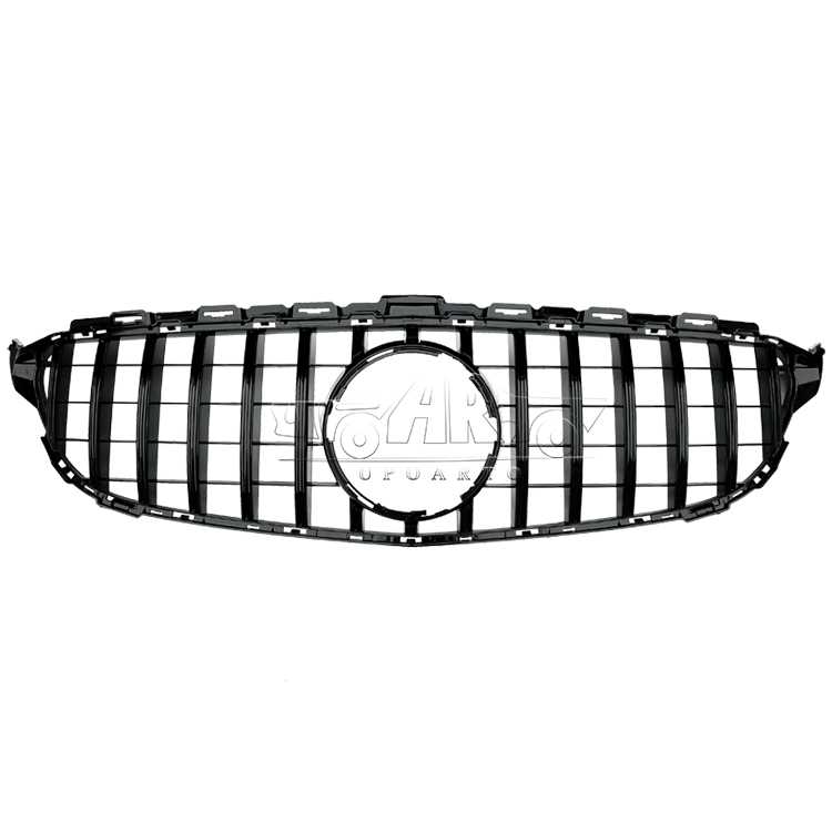 Mercedes-Benz C Class W205 GTR Style Front Grill Without Camera 2015-2018