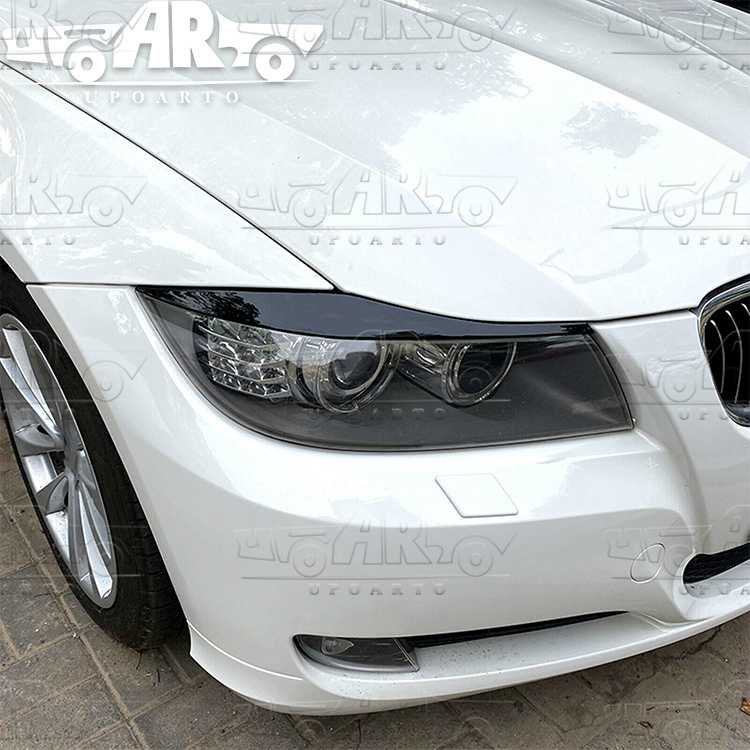 e90 headlight eyebrows