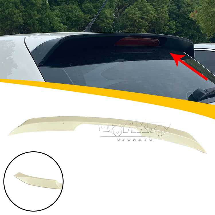 Polo roof spoiler
