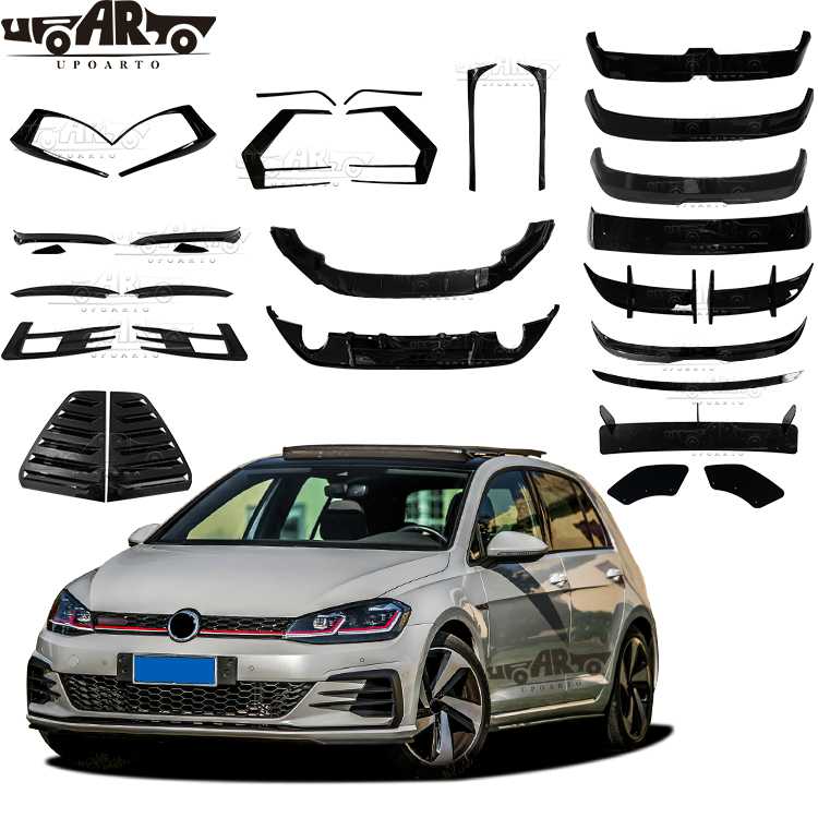 Exterior Accessories For VW Golf MK7 MK7.5 R R-Line GTI GTD GTE