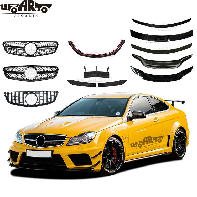 W204 FRONT BUMPER GRILLE W204 FRONT BUMPER GRILLE