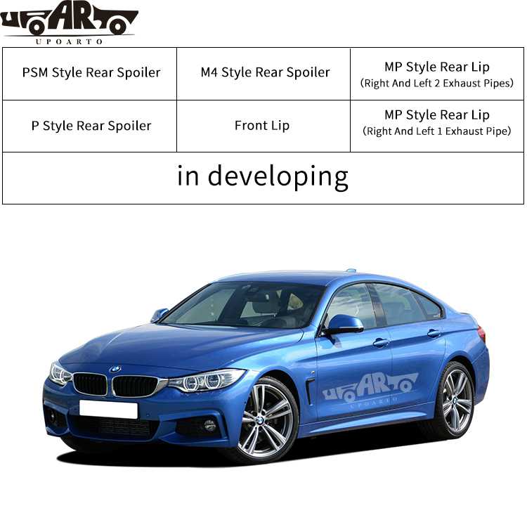 bmw f36 rear diffuser