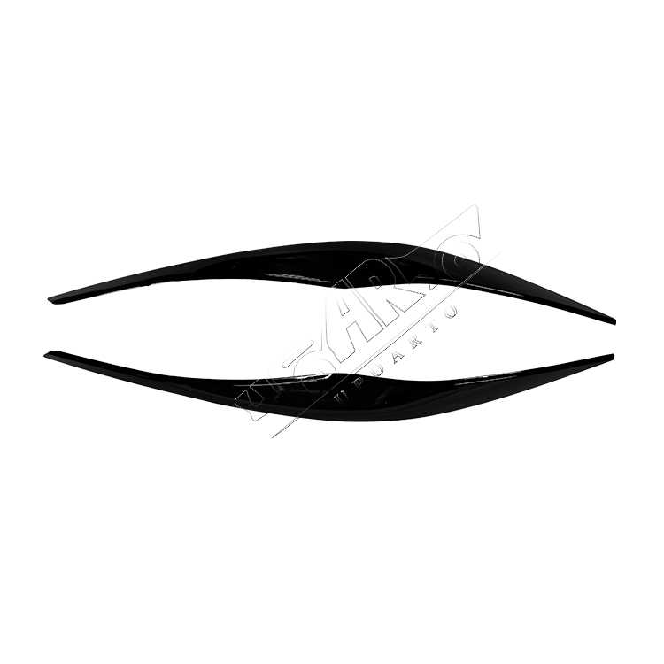 e90 headlights eyebrow