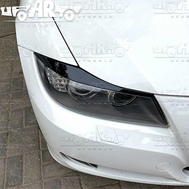 bmw e90 headlight eyebrows