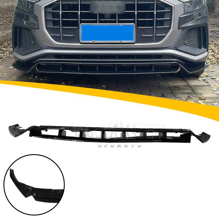 Audi Q8 S-line Front Lip Spoiler 2018+
