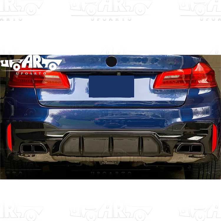 bmw g30 carbon rear diffuser