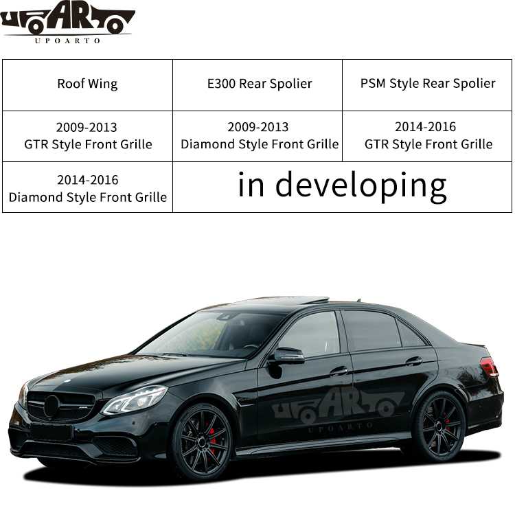 mercedes w211 e class spoiler