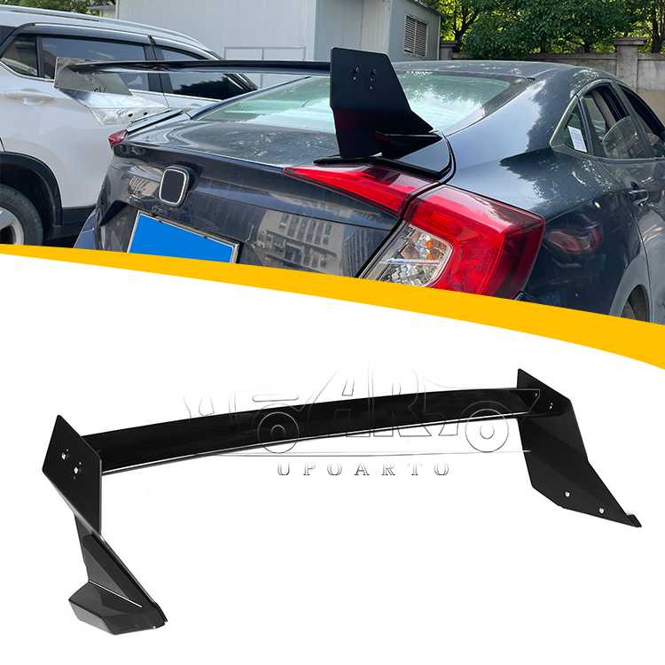 2016-2021 Honda Sedan Civic Mugen Style Car Rear Spoilers