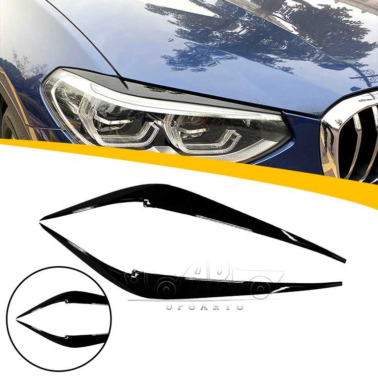 BMW X3 G01 Headlight Eyelids Eyebrow Cover 2018-2021