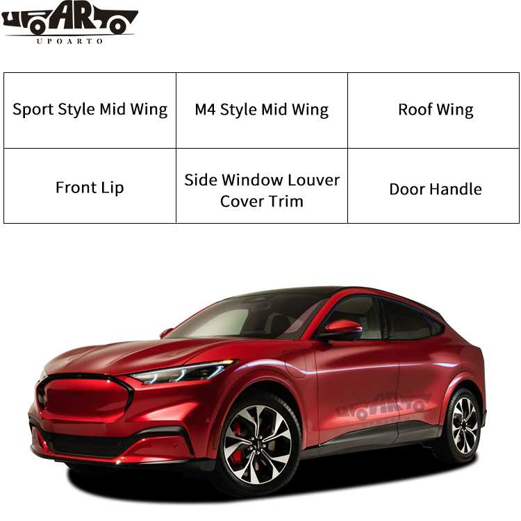 spoiler ford mustang 2021 mach 1