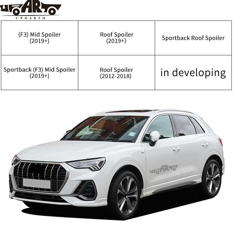 audi q3 spoiler