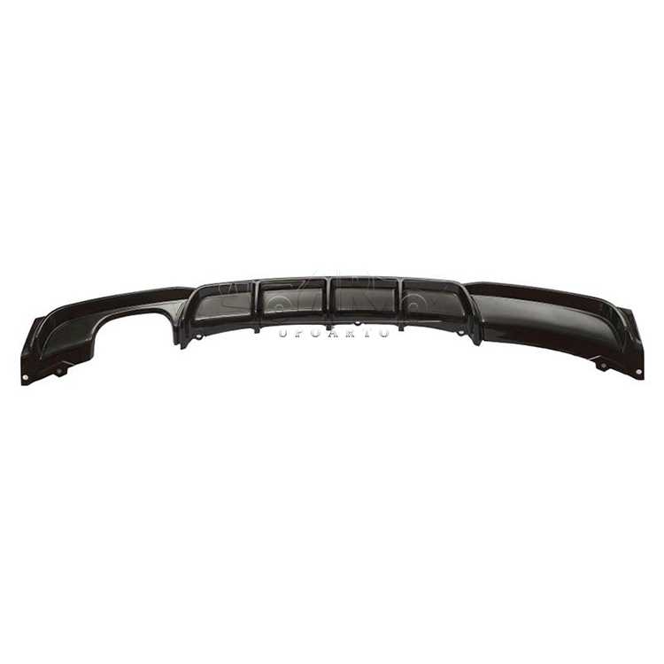 f30 rear lip spoiler carbon fiber