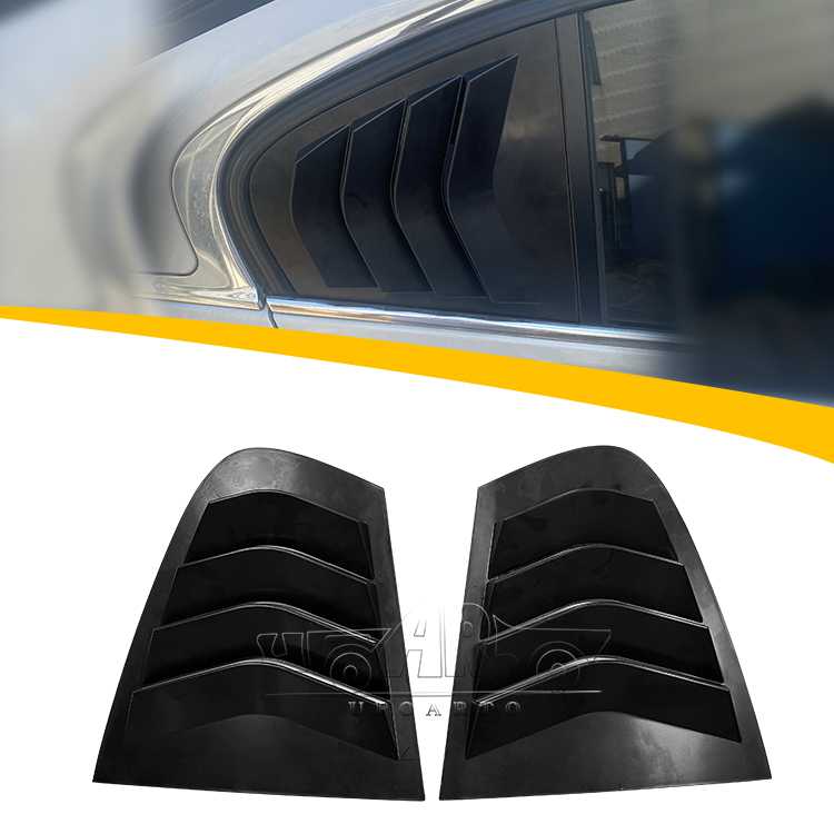 Rear Window Louvers Shutter Trim For BMW 3 Series F30 2016-2019