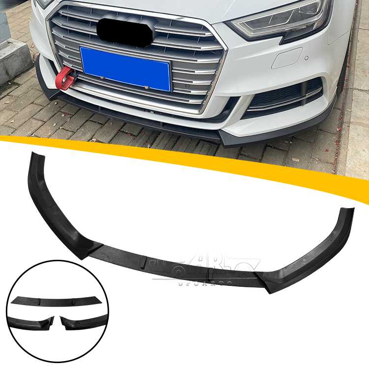 Audi A3 S-line/S3 Sedan 8V Front Lip Splitter 2017-2020