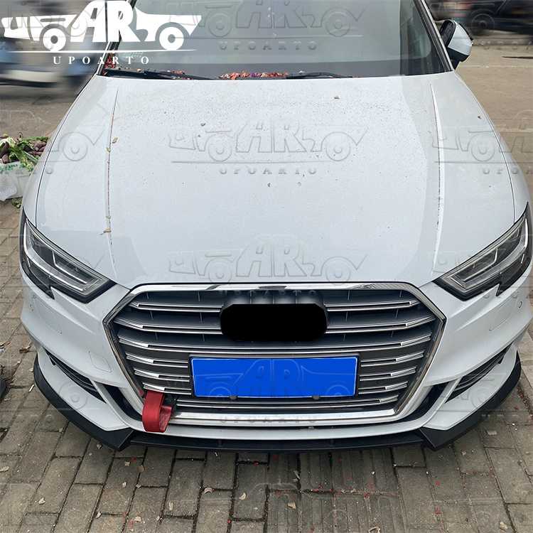 audi a3 carbon fiber lip