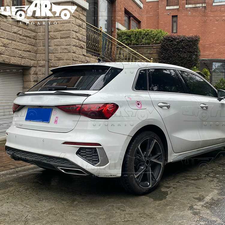 audi a3 hood spoiler