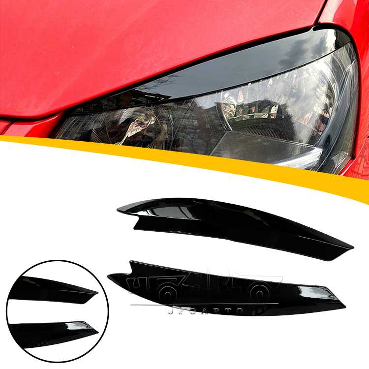 Volkswagen POLO 02-09 MK4 Headlight Eyebrows Eyelid Trim Cover