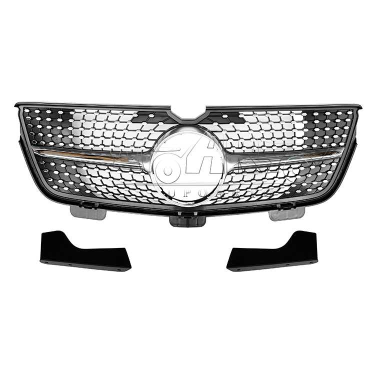 Diamond Style Front Grille For Mercedes-Benz GL X164 2008-2012