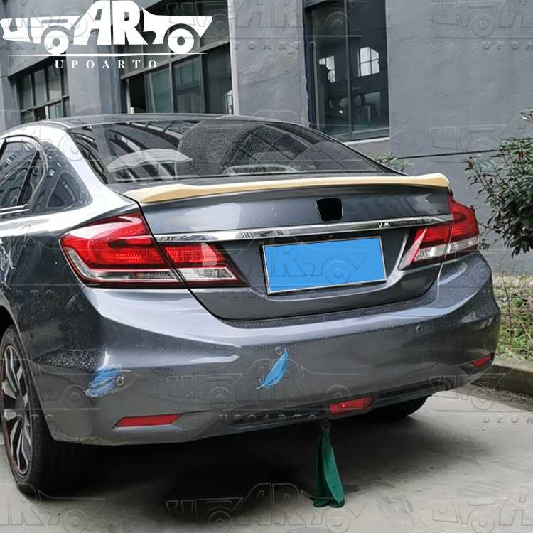 rear trunk spoiler honda civic 2015