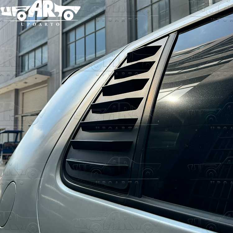 golf 4 window louvers carbon fiber
