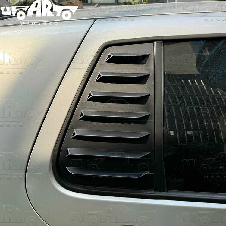 golf 4 window louvers carbon fiber