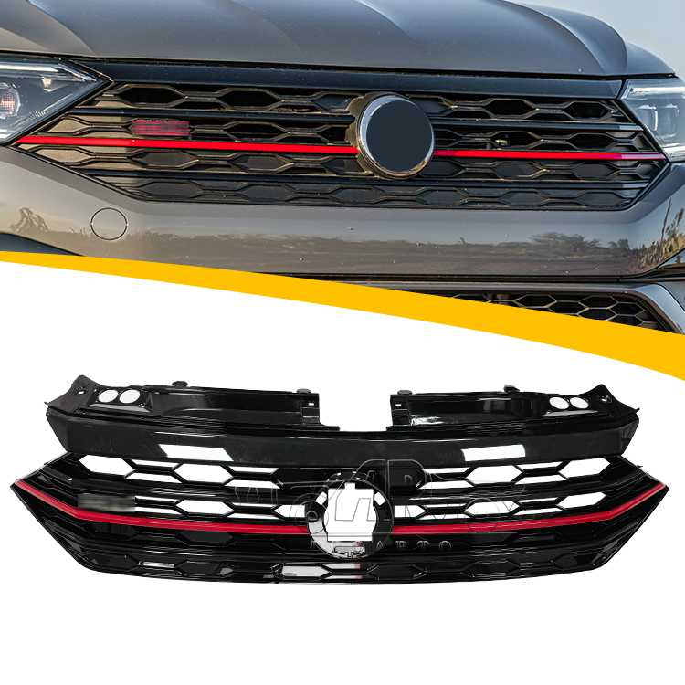 GLI Style Front Grill For Volkswagen Sagitar Jetta MK7 2019-2020