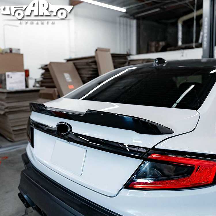 subaru wrx carbon fiber spoiler