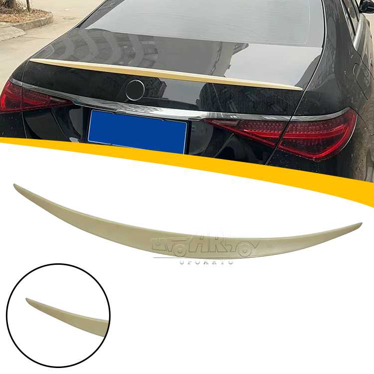 Mercedes Benz S Class W223 AMG Style Car Rear Spoiler 2021+