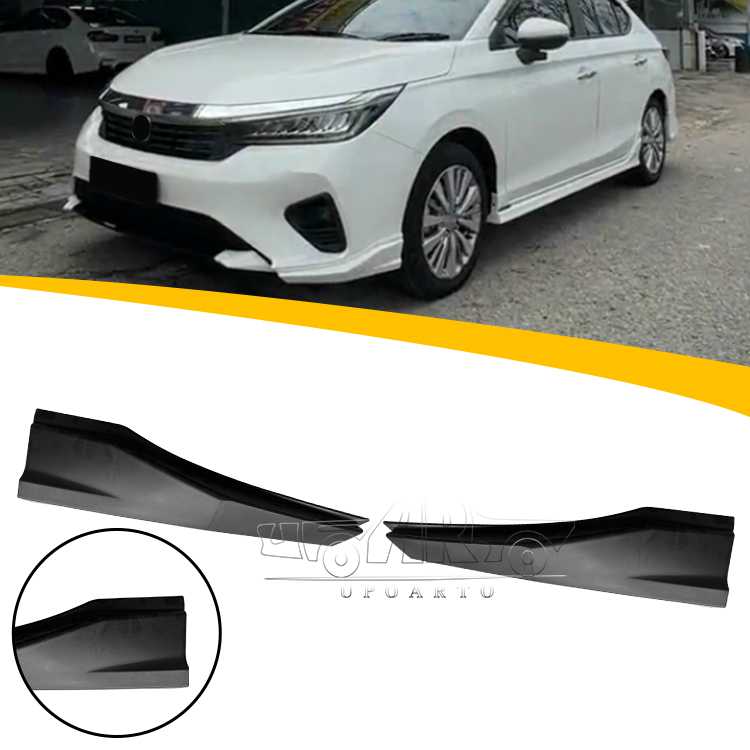 Modulo Style Front Wrap Angle Side Splitter For Honda City 2023 Sedan FL