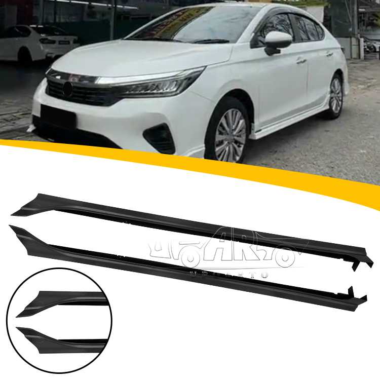 Modulo Style Side Skirts For Honda City Sedan FL 2023