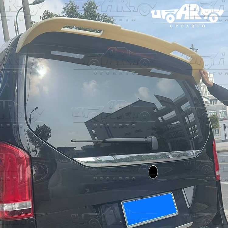 mercedes with spoiler